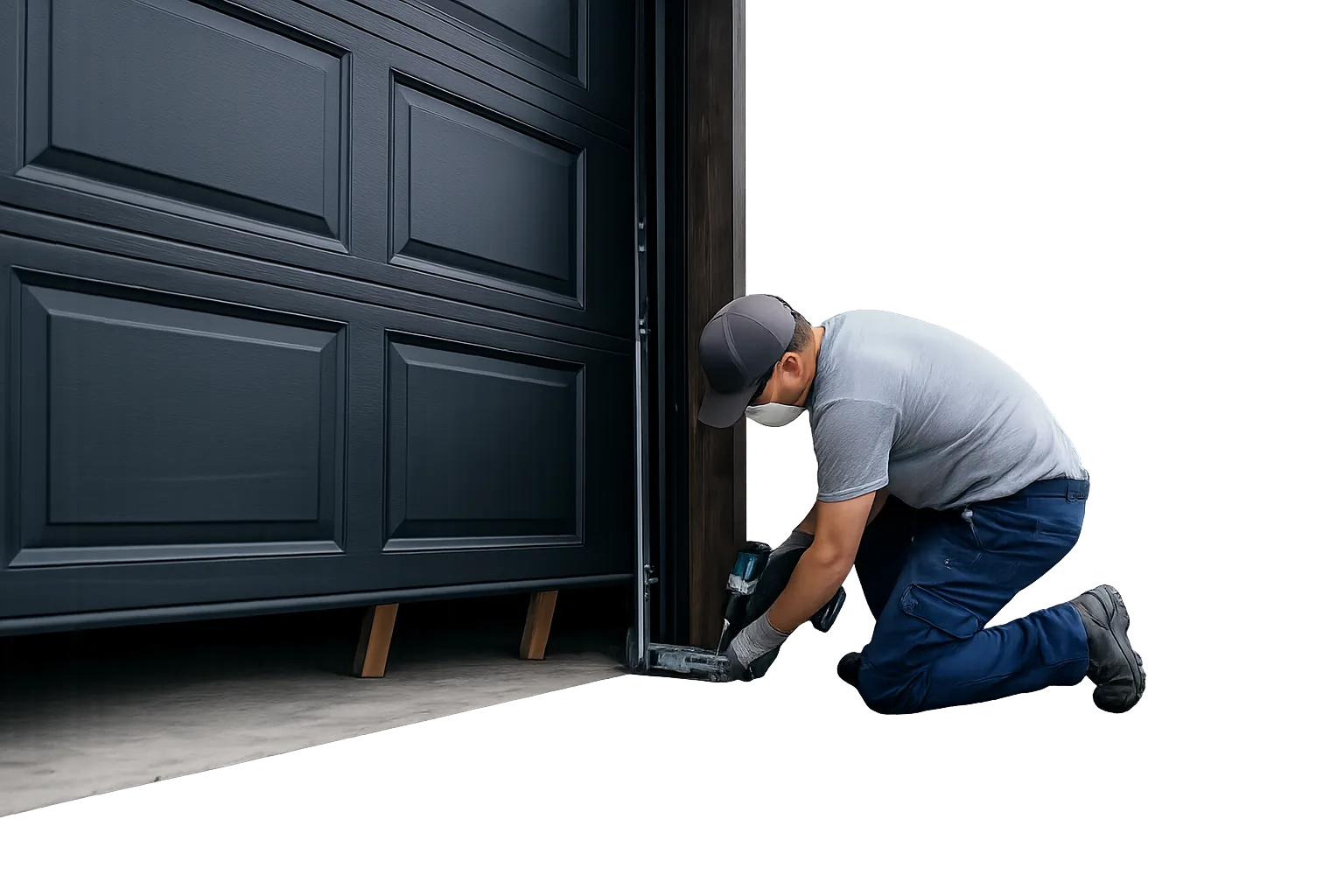 Installation de portes de garage